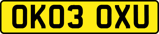 OK03OXU