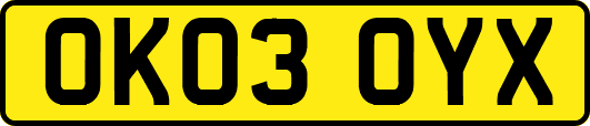 OK03OYX