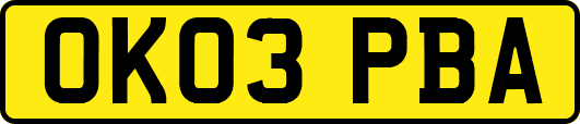 OK03PBA