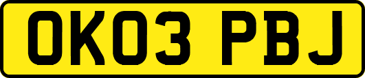 OK03PBJ