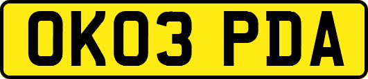 OK03PDA