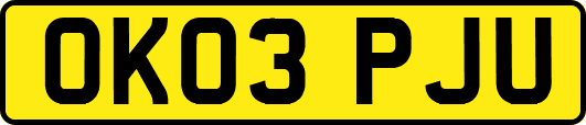 OK03PJU