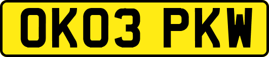 OK03PKW