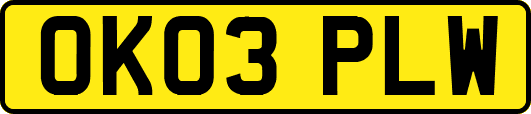 OK03PLW