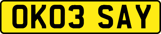 OK03SAY