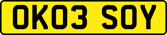 OK03SOY