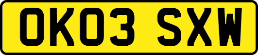 OK03SXW