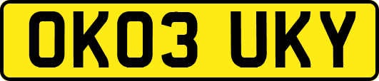 OK03UKY