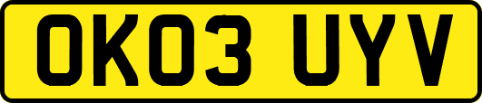 OK03UYV