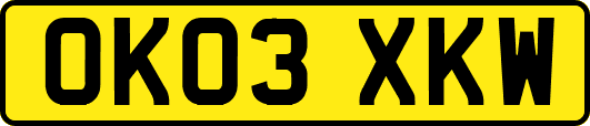 OK03XKW