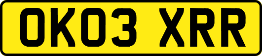OK03XRR