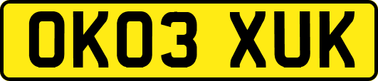 OK03XUK