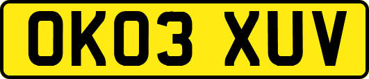OK03XUV