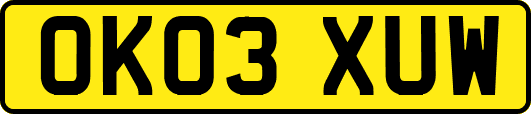 OK03XUW