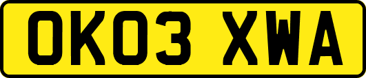 OK03XWA