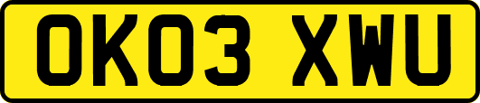 OK03XWU