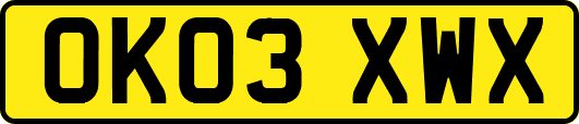OK03XWX