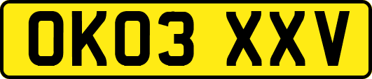 OK03XXV