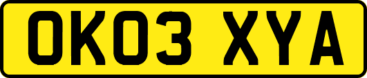 OK03XYA
