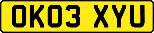 OK03XYU