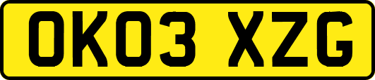 OK03XZG