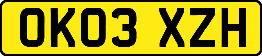 OK03XZH