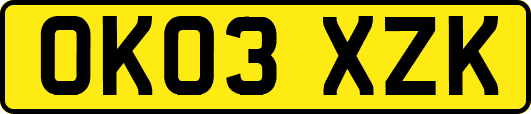 OK03XZK