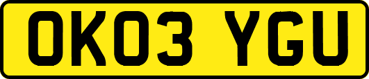 OK03YGU