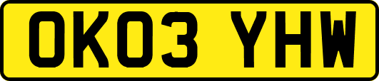 OK03YHW