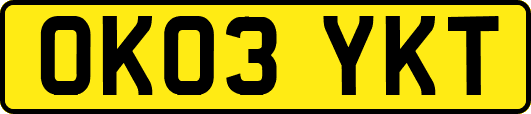 OK03YKT