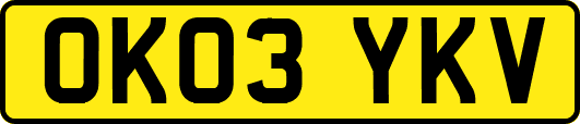 OK03YKV