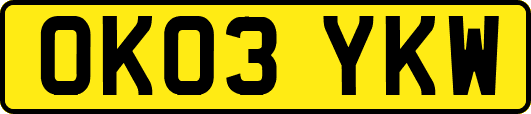 OK03YKW