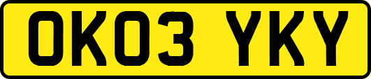OK03YKY
