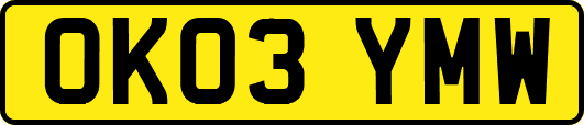 OK03YMW