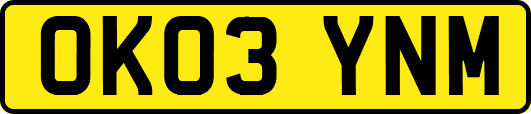 OK03YNM