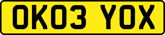 OK03YOX