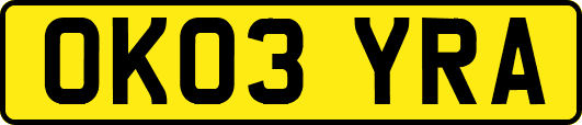 OK03YRA
