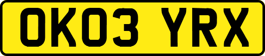 OK03YRX
