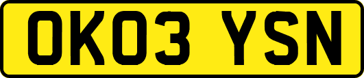 OK03YSN