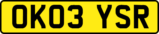 OK03YSR