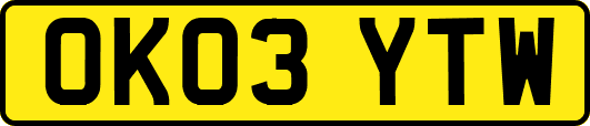 OK03YTW