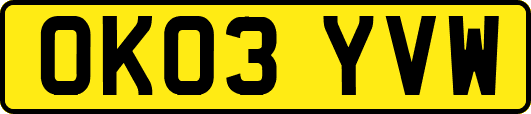 OK03YVW