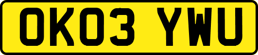 OK03YWU