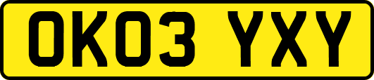 OK03YXY