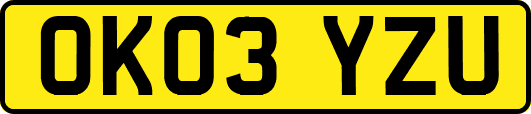 OK03YZU