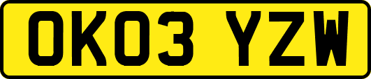 OK03YZW