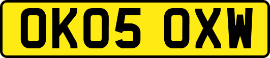 OK05OXW