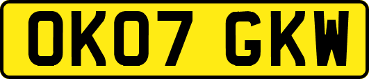 OK07GKW