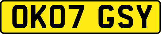 OK07GSY