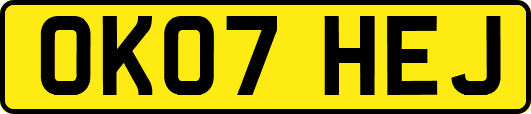 OK07HEJ